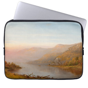 Szene des Berges River (Herbst des Hudson) Laptopschutzhülle