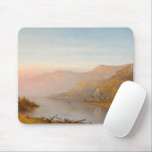 Szene des Berges River (Herbst des Hudson) Mousepad (Mit Mouse)