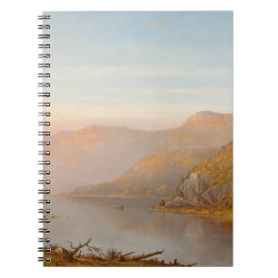 Szene des Berges River (Herbst des Hudson) Notizblock