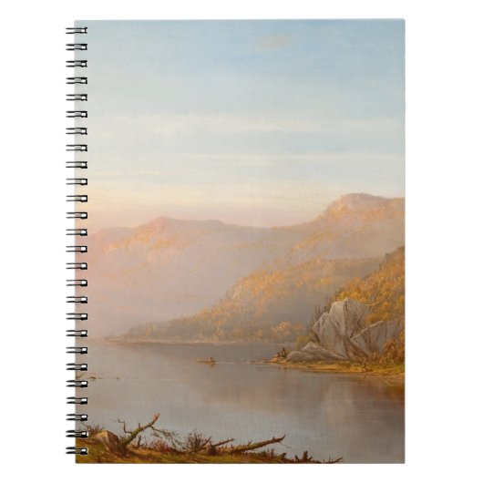 Szene des Berges River (Herbst des Hudson) Notizblock (Vorderseite)