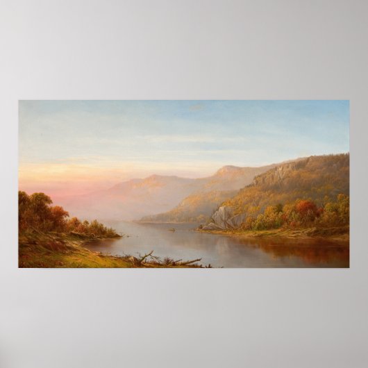 Szene des Berges River (Herbst des Hudson) Poster (Vorne)