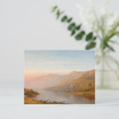 Szene des Berges River (Herbst des Hudson) Postkarte (Stehend Vorderseite)