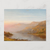 Szene des Berges River (Herbst des Hudson) Postkarte (Vorderseite)