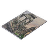 Szene des Romanforum-Notebooks Notizblock (Linke Seite)