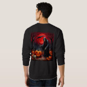Szene des Sensenmannes Sweatshirt (Schwarz voll)