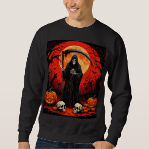 Szene des Sensenmannes Sweatshirt