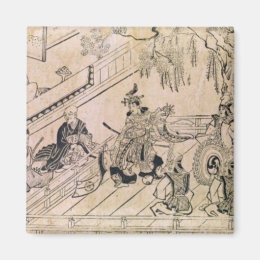 Szene eines heiligen Tanzes Magnet (Vorne)