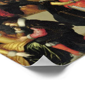 Szene Galante oder die fünf Sinne Poster (Ecke)