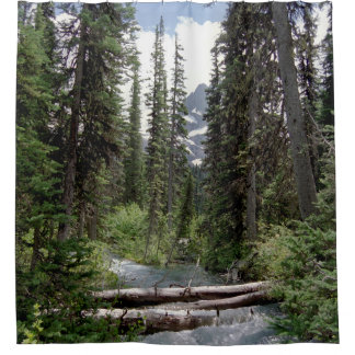 Szene im Freien Duschvorhang