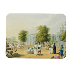 Szene in Bombay, von Volumen I 'Landschaft, Kostü Magnet
