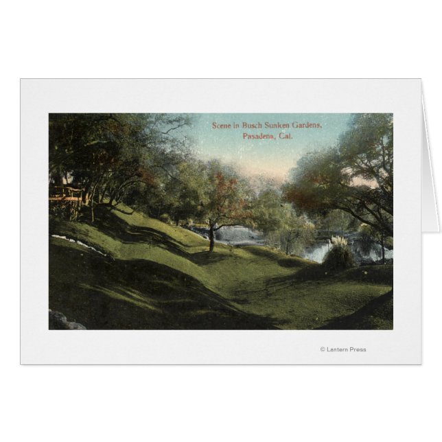 Szene in Busch Sunken Gardens (Vorderseite (Horizontal))