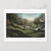 Szene in Busch Sunken Gardens Postkarte (Vorderseite)