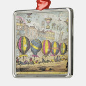 Szene in der Farce 'hoch der Aussichten Ornament Aus Metall (Links)