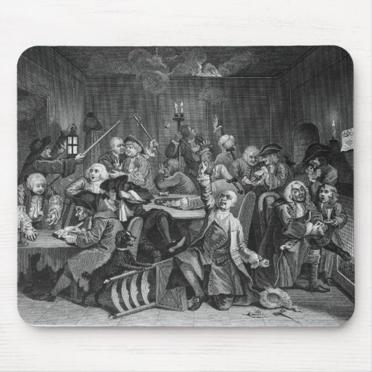 Szene in einem Spiel-Haus Mousepad (Vorne)