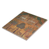 Szene mit Zentauren, vom Raum von König Ruggero Fliese (Seite)