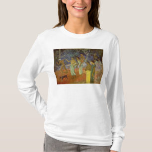 Szene Paul Gauguins von Tahitian Leben, 1896 T-Shirt