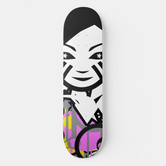 Szene Skateboard (Vorderseite)