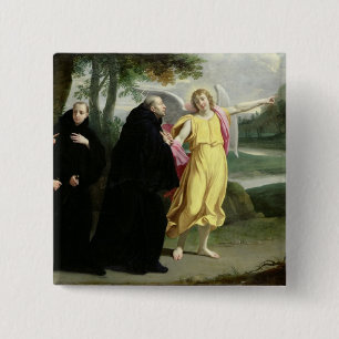 Szene vom Leben von St. Benedict Button