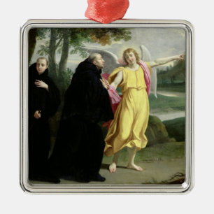 Szene vom Leben von St. Benedict Ornament Aus Metall