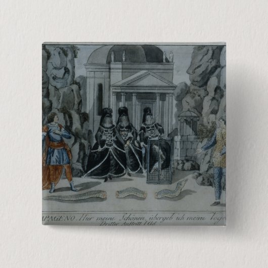 Szene 'vom magischen Flute Button (Vorderseite)