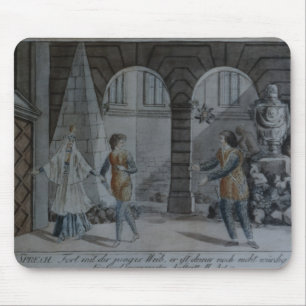 Szene 'vom magischen Flute Mousepad