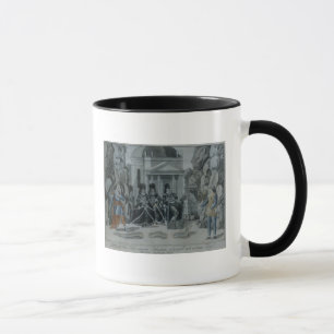 Szene 'vom magischen Flute Tasse