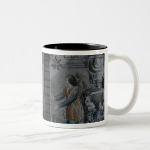 Szene 'vom magischen Flute Zweifarbige Tasse