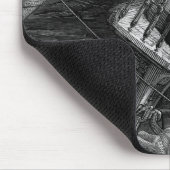 Szene 'vom Raureif des alten Mariner Mousepad (Ecke)