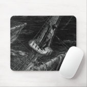 Szene 'vom Raureif des alten Mariner Mousepad (Mit Mouse)