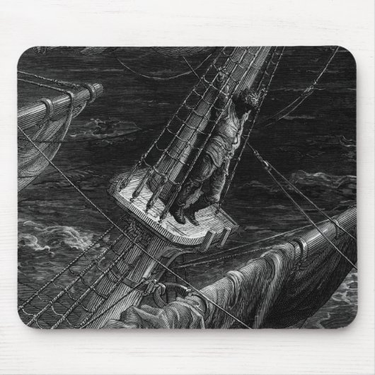 Szene 'vom Raureif des alten Mariner Mousepad (Vorne)