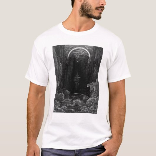 Szene 'vom Raureif des alten Mariner T-Shirt (Vorderseite)