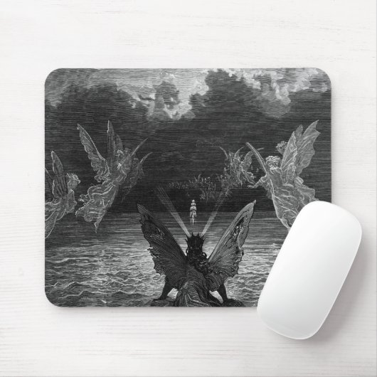 Szene "vom Raureif des alten Seemannes" 2 Mousepad (Mit Mouse)