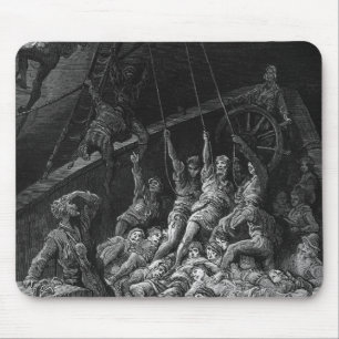 Szene "vom Raureif des alten Seemannes" 2 Mousepad