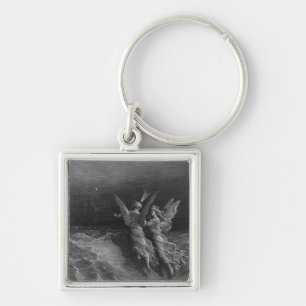 Szene "vom Raureif des alten Seemannes" 2 Schlüsselanhänger