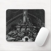Szene "vom Raureif des alten Seemannes" 3 Mousepad (Mit Mouse)