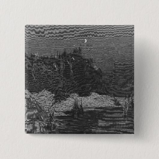 Szene "vom Raureif des alten Seemannes" 4 Button (Vorderseite)