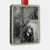 Szene "vom Raureif des alten Seemannes", Ornament Aus Metall (Rechts)