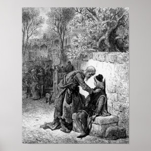 Szene "vom Raureif des alten Seemannes", Poster