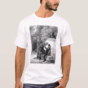 Szene "vom Raureif des alten Seemannes", T-Shirt