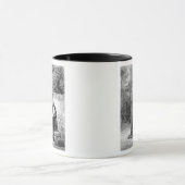 Szene "vom Raureif des alten Seemannes", Tasse (Zentrum)