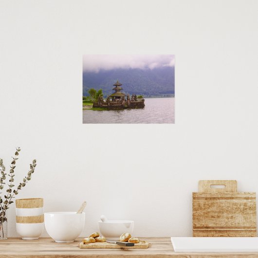 Szene von Bali Poster (Küche)