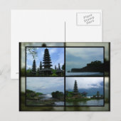 Szene von Bali Postkarte (Vorne/Hinten)