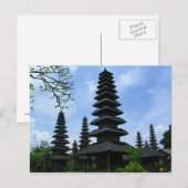 Szene von Bali Postkarte (Vorne/Hinten)