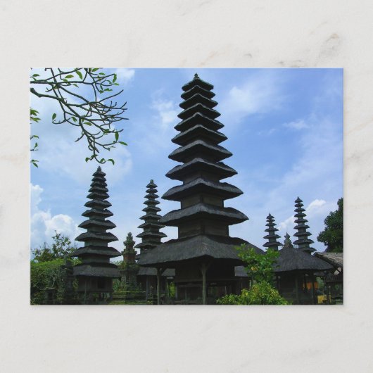 Szene von Bali Postkarte (Vorderseite)