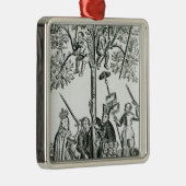 Szene 'von den Orakeln des Schäfers Ornament Aus Metall (Rechts)