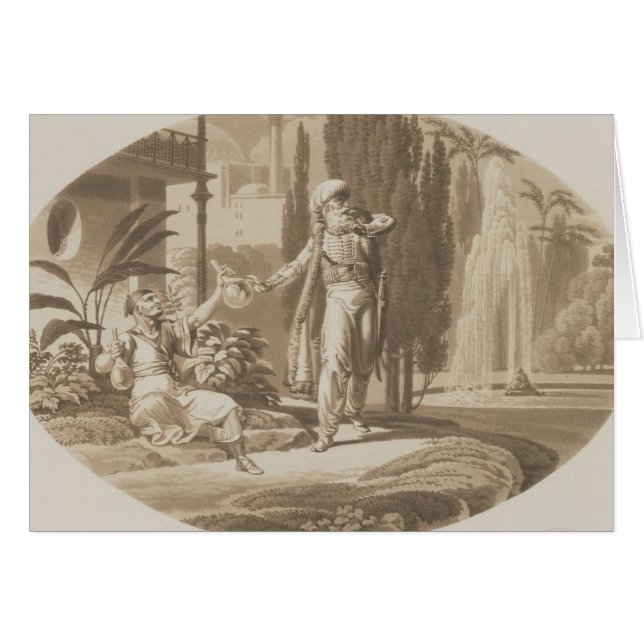Szene 'von der Heirat von Figaro (Vorderseite (Horizontal))