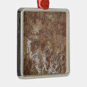 Szene 'von der Heirat von Figaro Silbernes Ornament (Rechts)