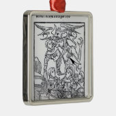 Szene 'von der Navigation von St. Brendan Ornament Aus Metall (Rechts)