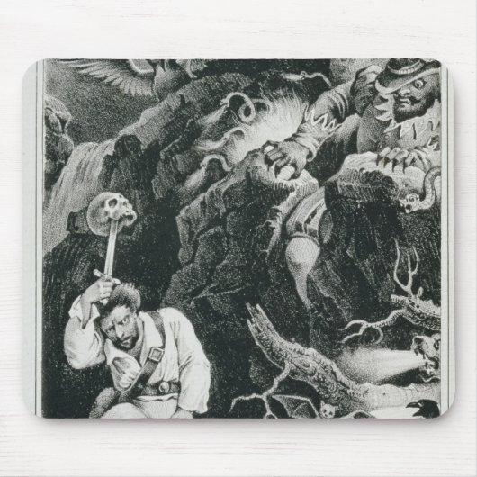 Szene von der Oper 'Der Freischutz Mousepad (Vorne)