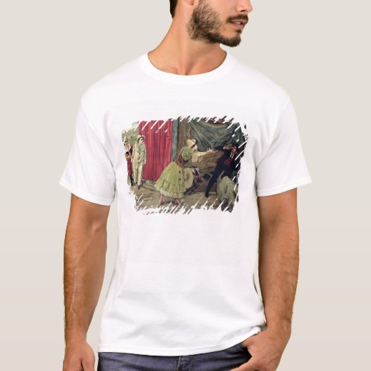 Szene von der Oper 'Pagliacci T-Shirt (Vorderseite)
